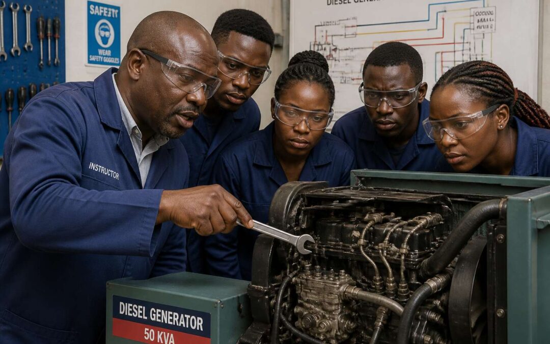 Generator repair course in Kenya, learn from experts.