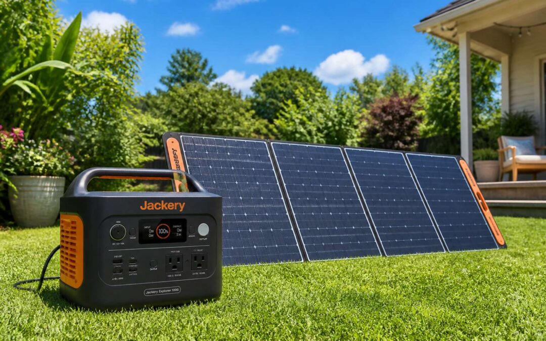Solar generators with solar panels offer clean, portable power for any emergency.