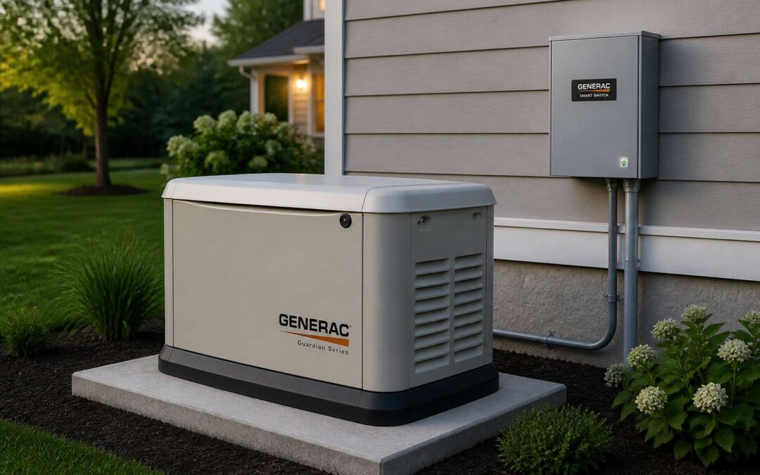 Secure backup generators cc for uninterrupted power during outages.